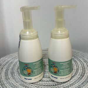 Norwex Gingerbread Spice Foaming Hand Soap Set of 2 NWT